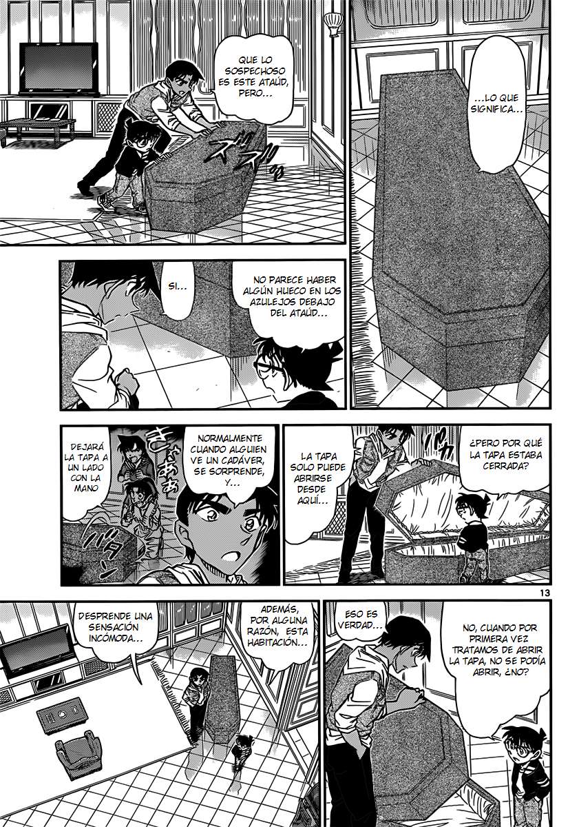 Detective Conan Capitulo 835: El conde Drácula página 13