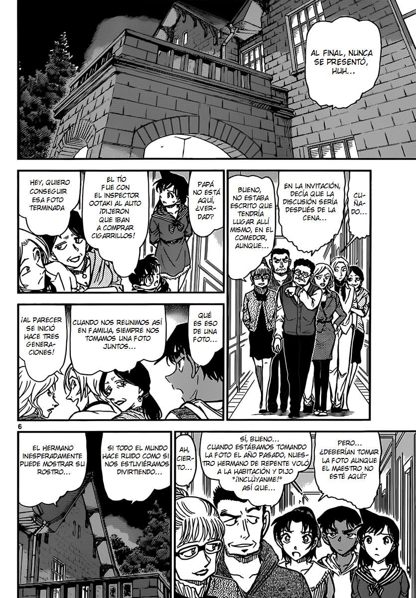 Detective Conan Capitulo 835: El conde Drácula página 6