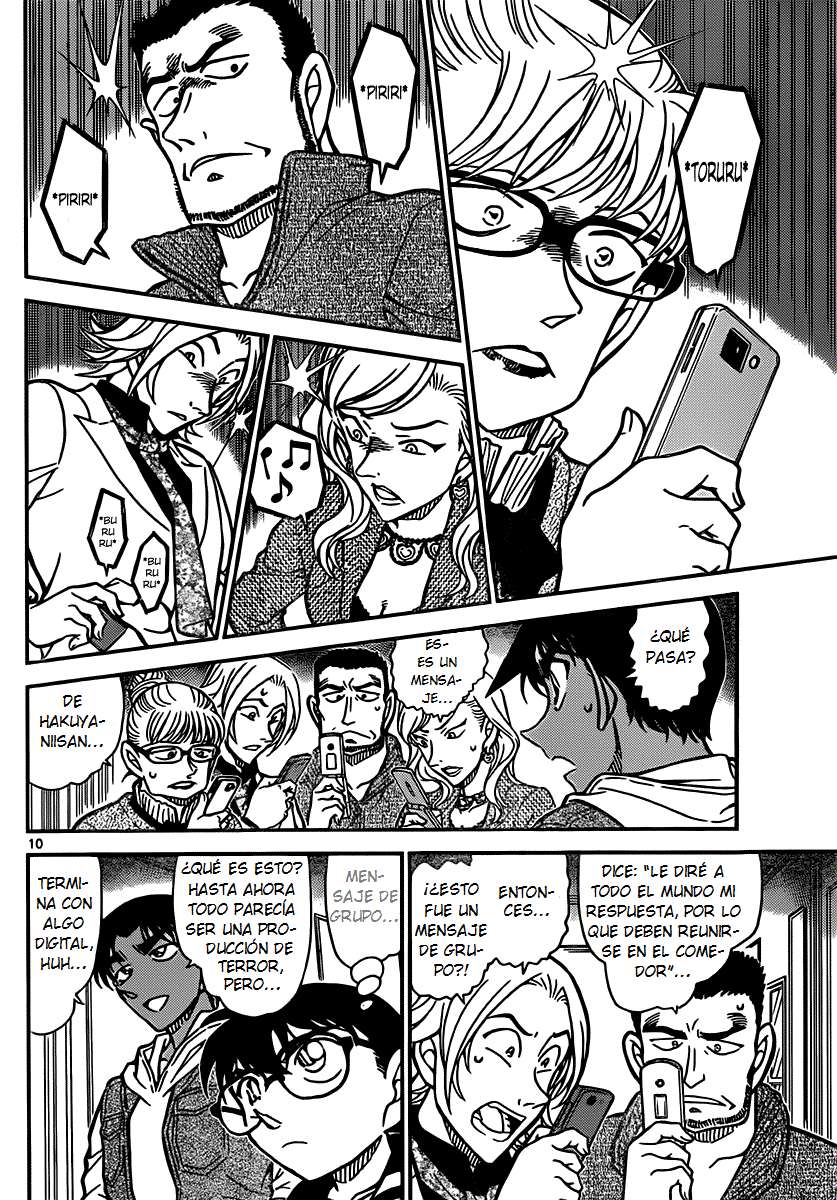 Detective Conan Capitulo 836: Fotografía fantasmal página 10