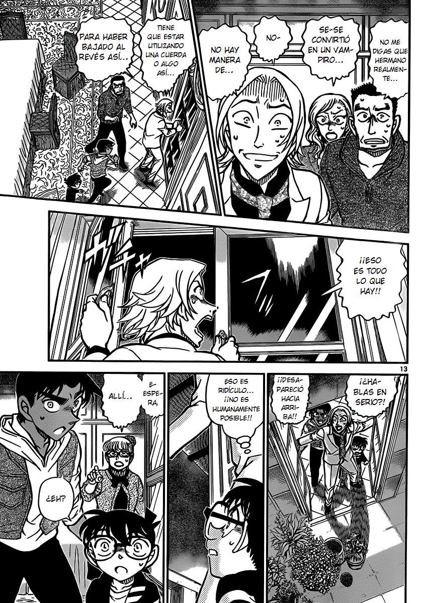 Detective Conan Capitulo 836: Fotografía fantasmal página 13
