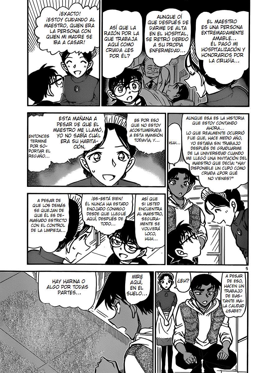 Detective Conan Capitulo 836: Fotografía fantasmal página 5
