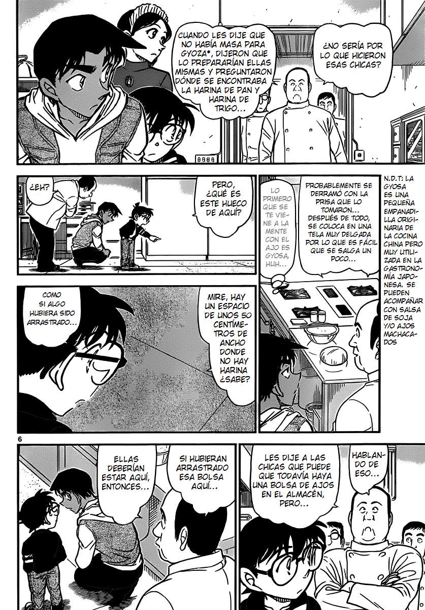 Detective Conan Capitulo 836: Fotografía fantasmal página 6