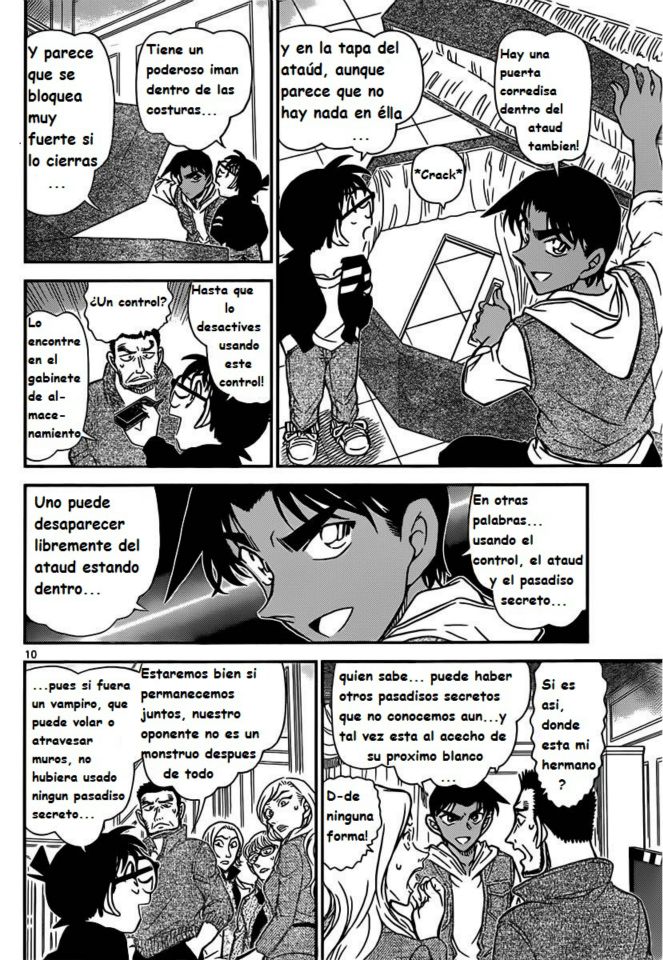 Detective Conan Capitulo 838: La mitad de un fenómeno bizarro página 10