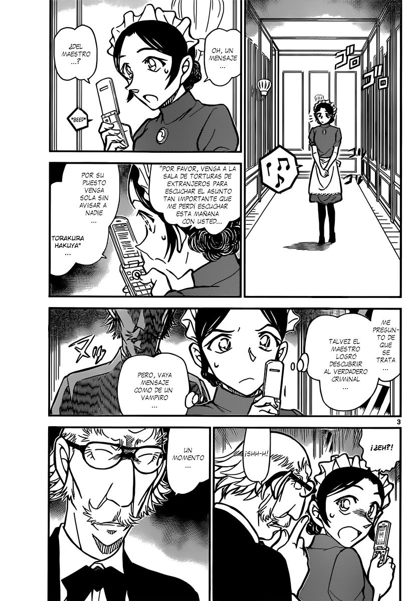 Detective Conan Capitulo 840: El plan del asesinato en serie (Resolución) página 3