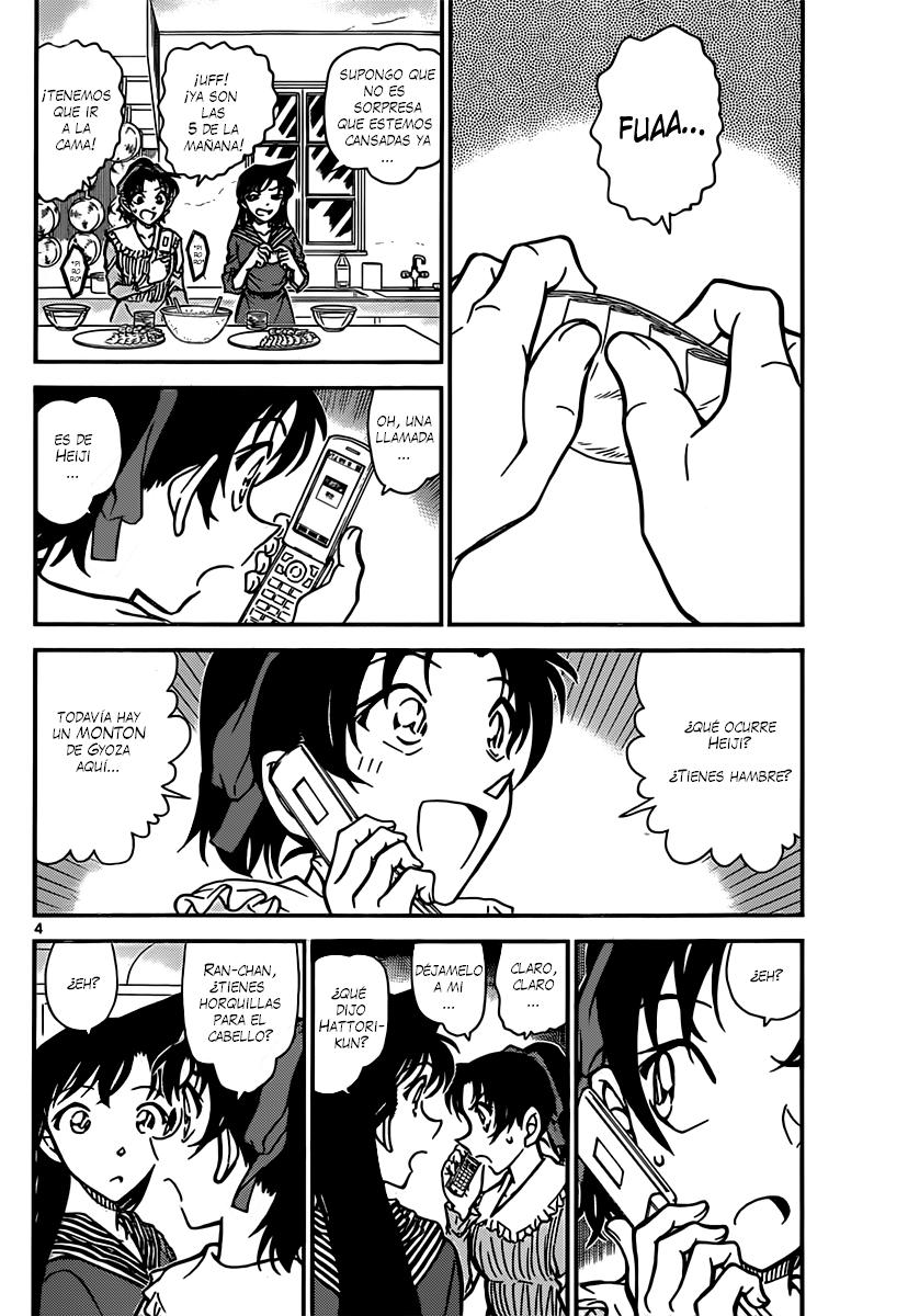 Detective Conan Capitulo 840: El plan del asesinato en serie (Resolución) página 4