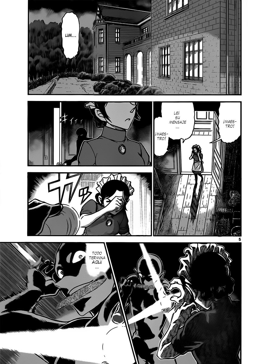 Detective Conan Capitulo 840: El plan del asesinato en serie (Resolución) página 5