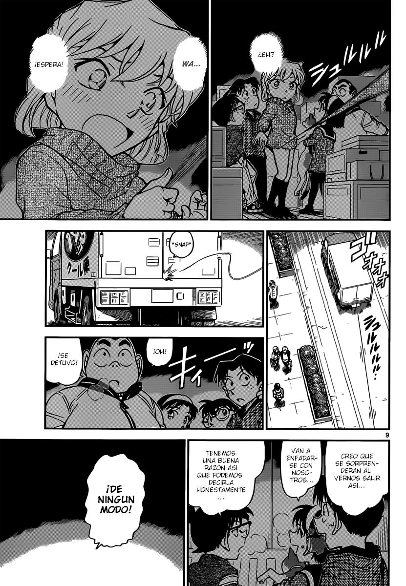Detective Conan Capitulo 841: Mercancía sin entregar página 10