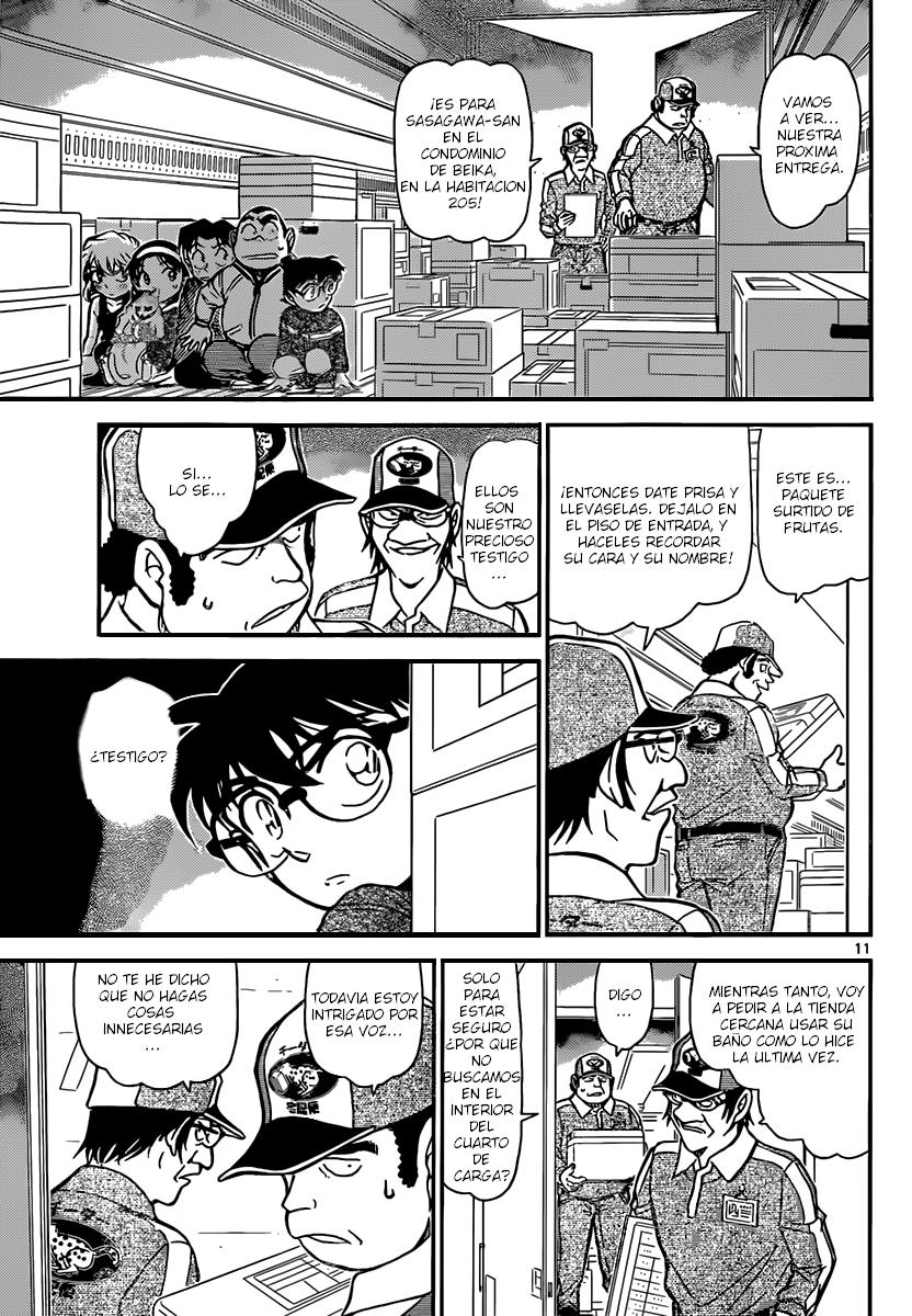 Detective Conan Capitulo 841: Mercancía sin entregar página 12