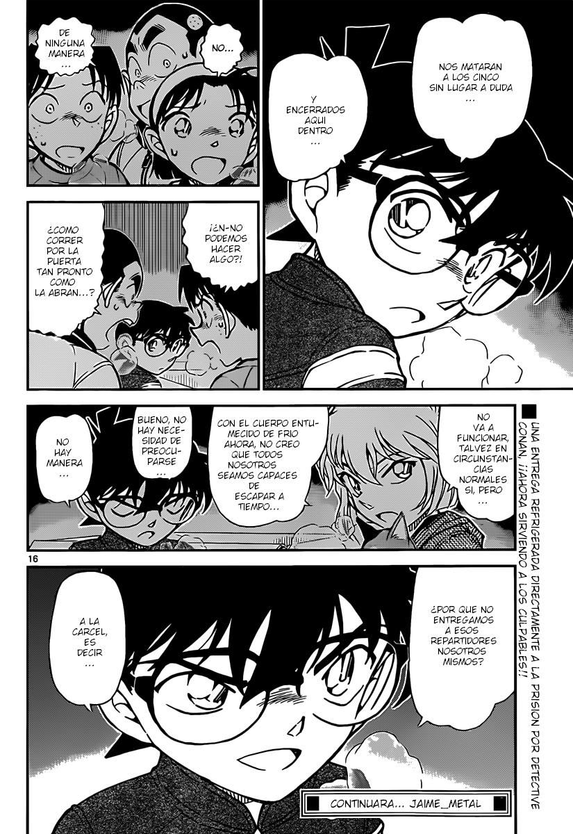 Detective Conan Capitulo 841: Mercancía sin entregar página 17