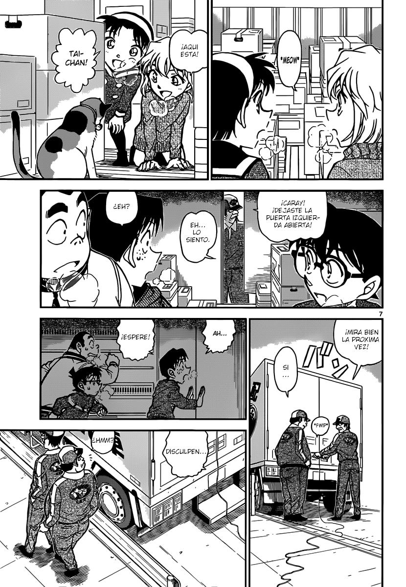 Detective Conan Capitulo 841: Mercancía sin entregar página 8