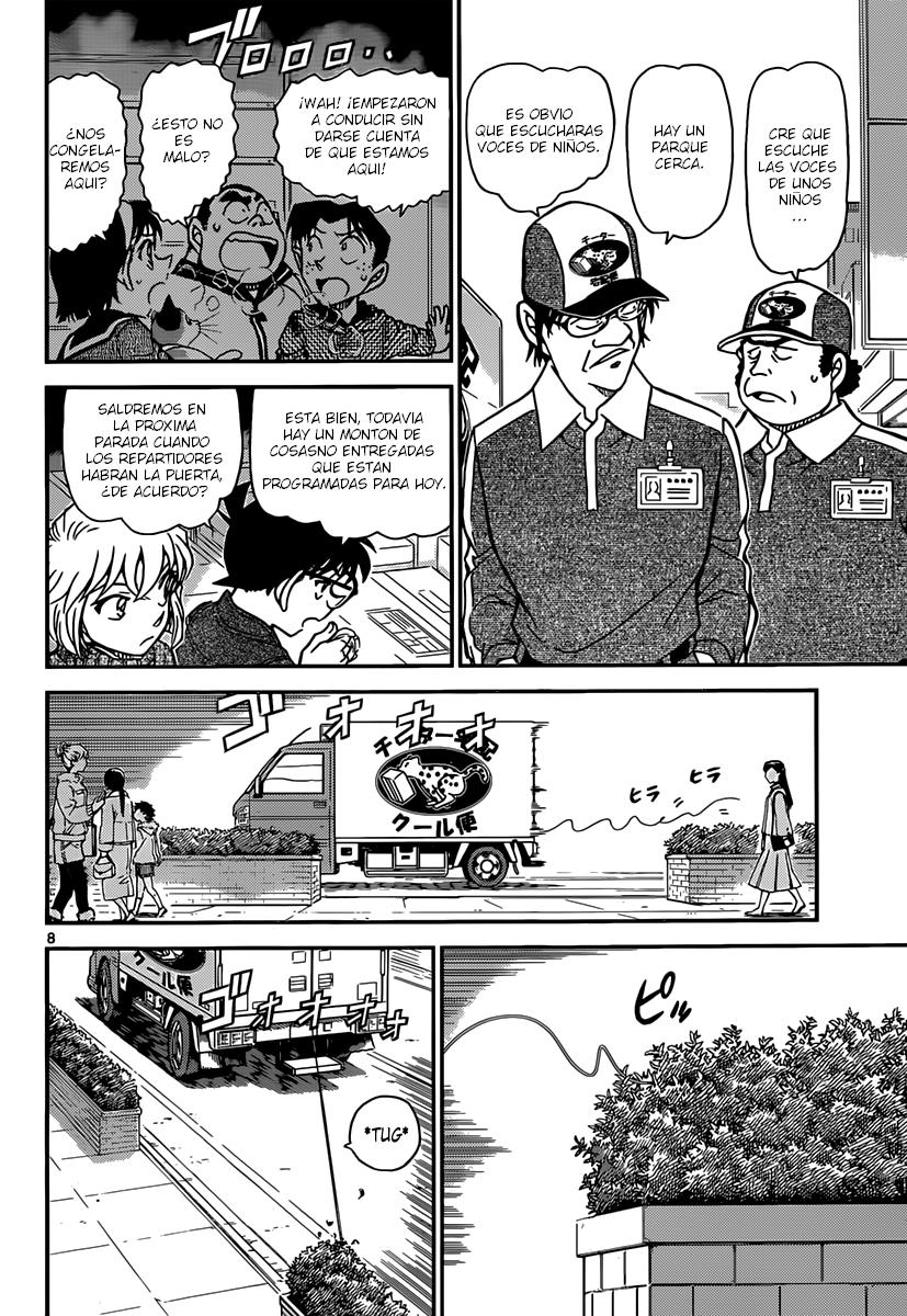 Detective Conan Capitulo 841: Mercancía sin entregar página 9
