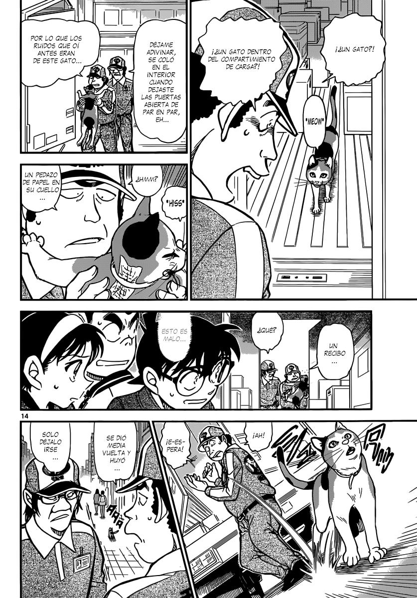 Detective Conan Capitulo 842: La entrega a domicilio de un gato página 15