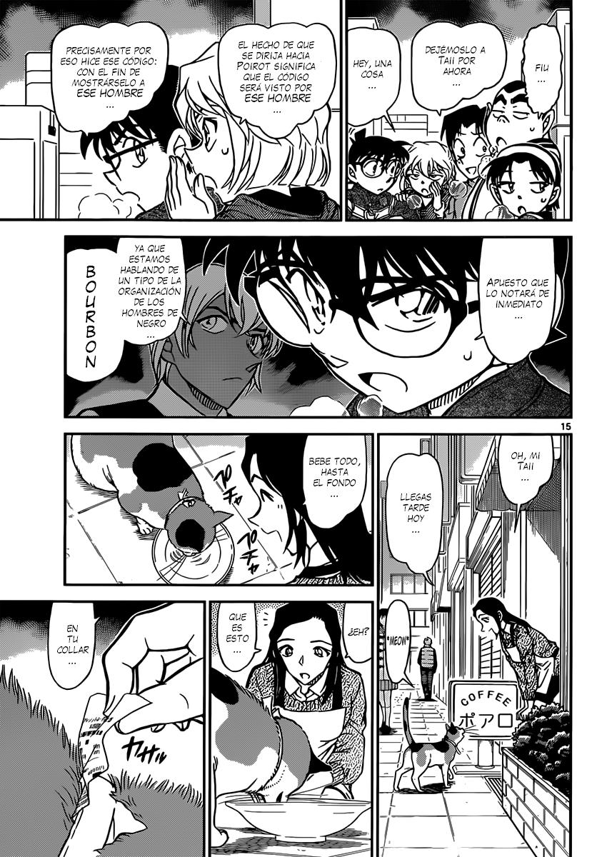 Detective Conan Capitulo 842: La entrega a domicilio de un gato página 16