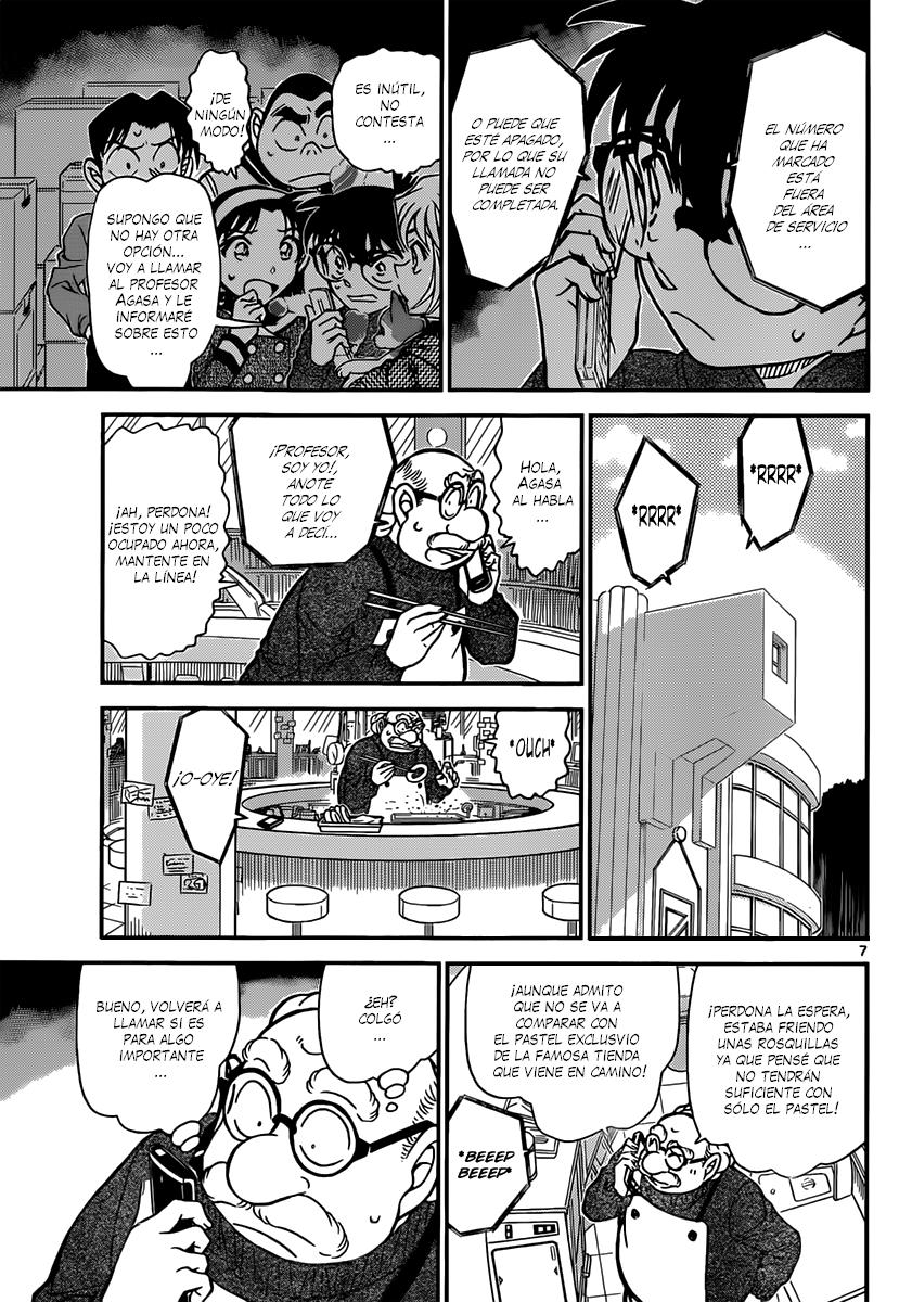 Detective Conan Capitulo 842: La entrega a domicilio de un gato página 8