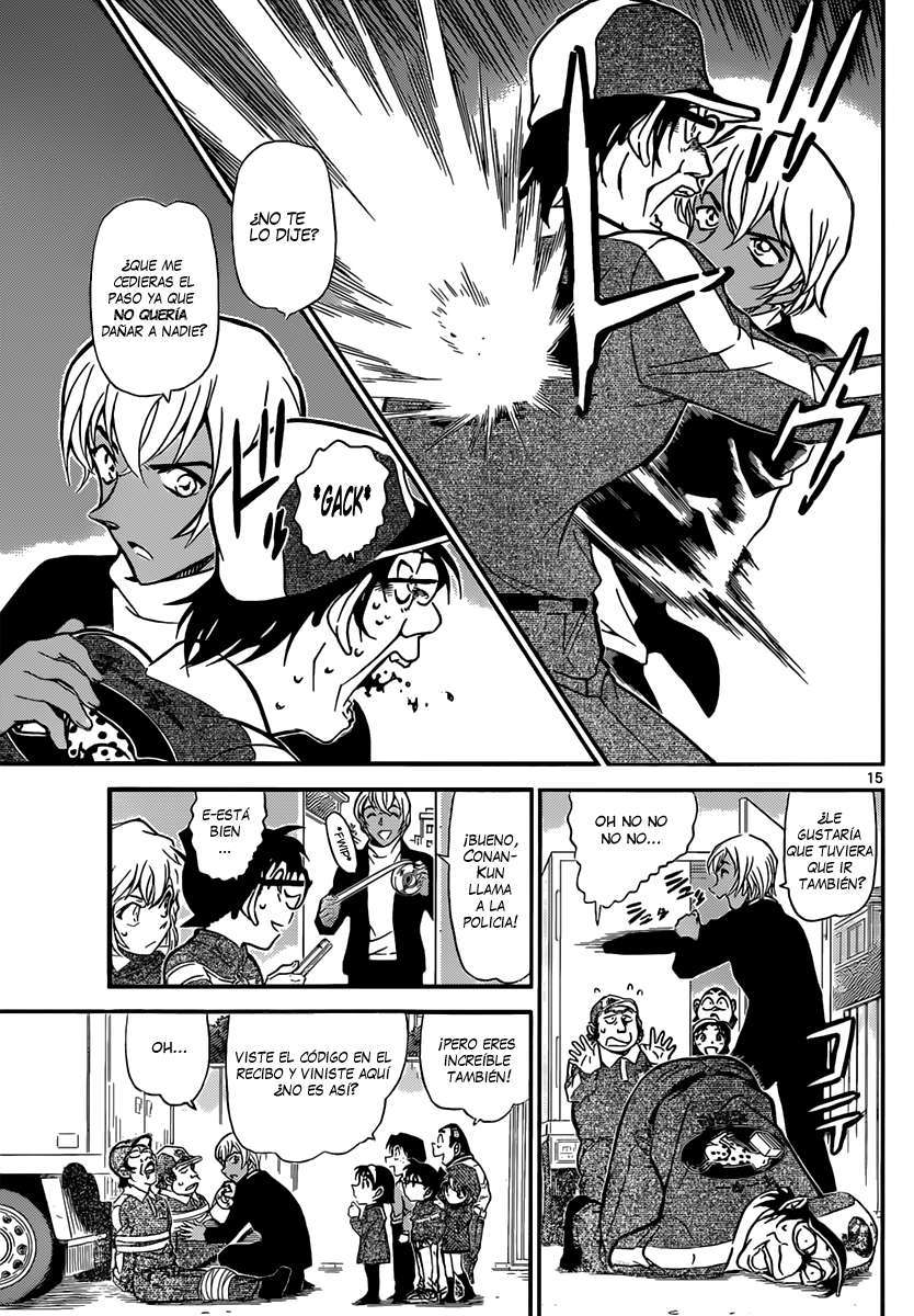 Detective Conan Capitulo 843: Un paquete para Kudou-samakata página 16