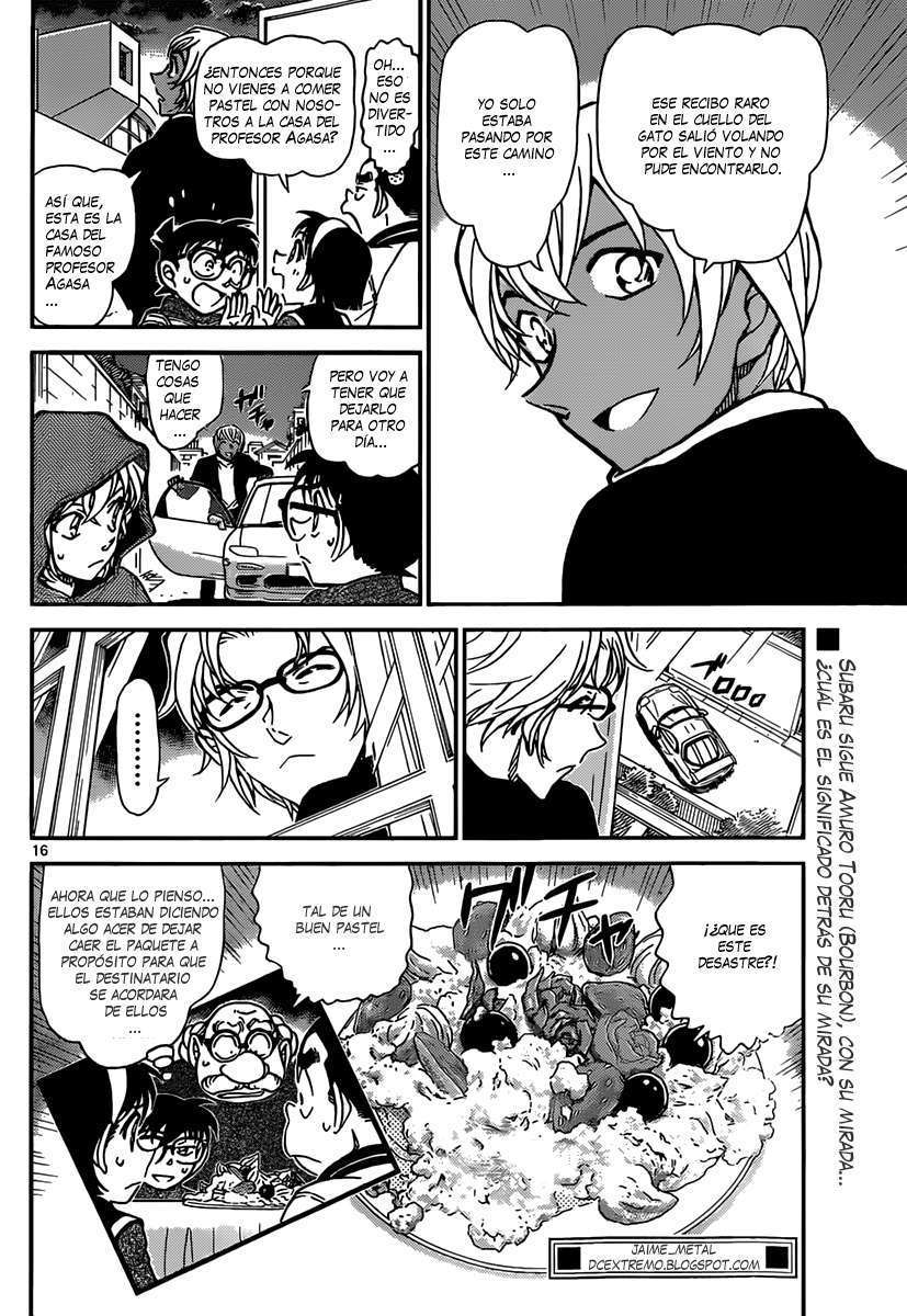 Detective Conan Capitulo 843: Un paquete para Kudou-samakata página 17