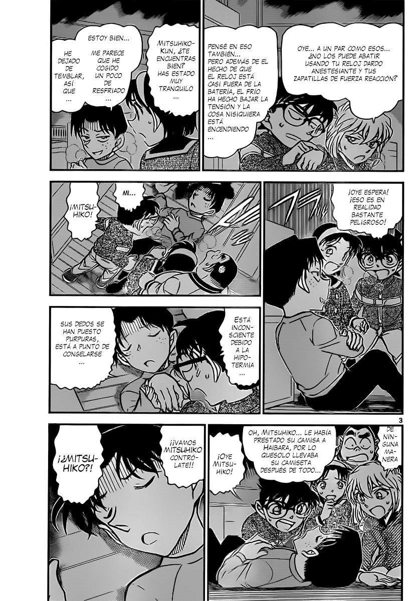 Detective Conan Capitulo 843: Un paquete para Kudou-samakata página 4