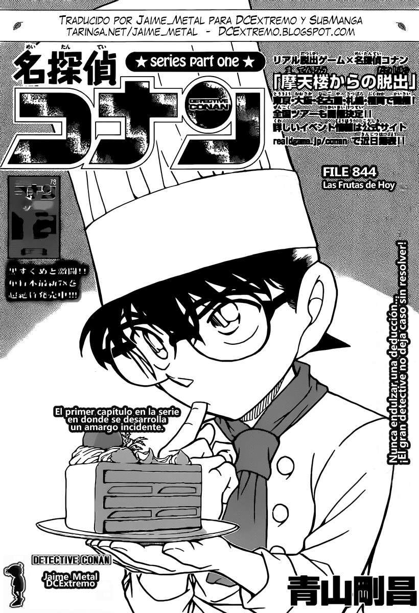 Detective Conan Capitulo 844: Las frutas de Hoy página 2