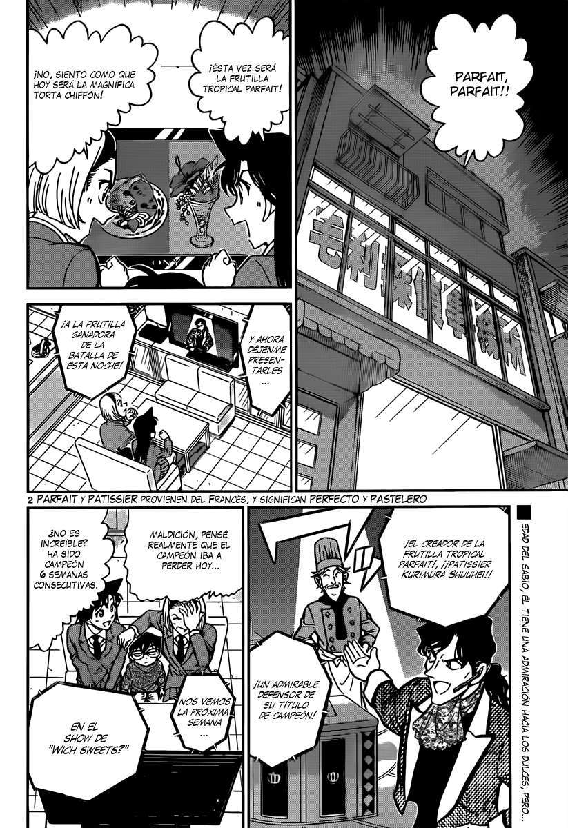 Detective Conan Capitulo 844: Las frutas de Hoy página 3