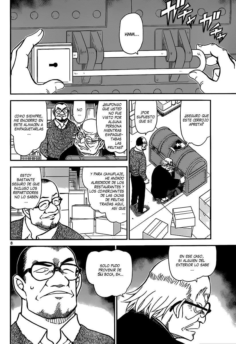 Detective Conan Capitulo 844: Las frutas de Hoy página 9