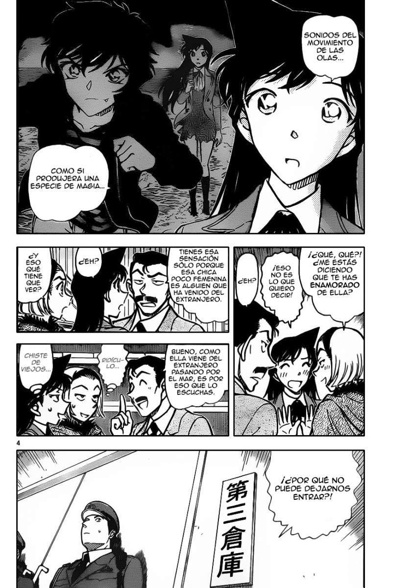 Detective Conan Capitulo 846: El candado mágico página 5