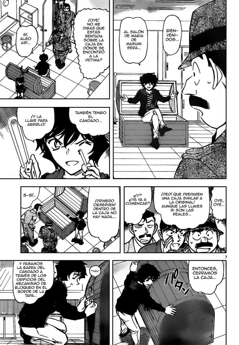 Detective Conan Capitulo 846: El candado mágico página 8