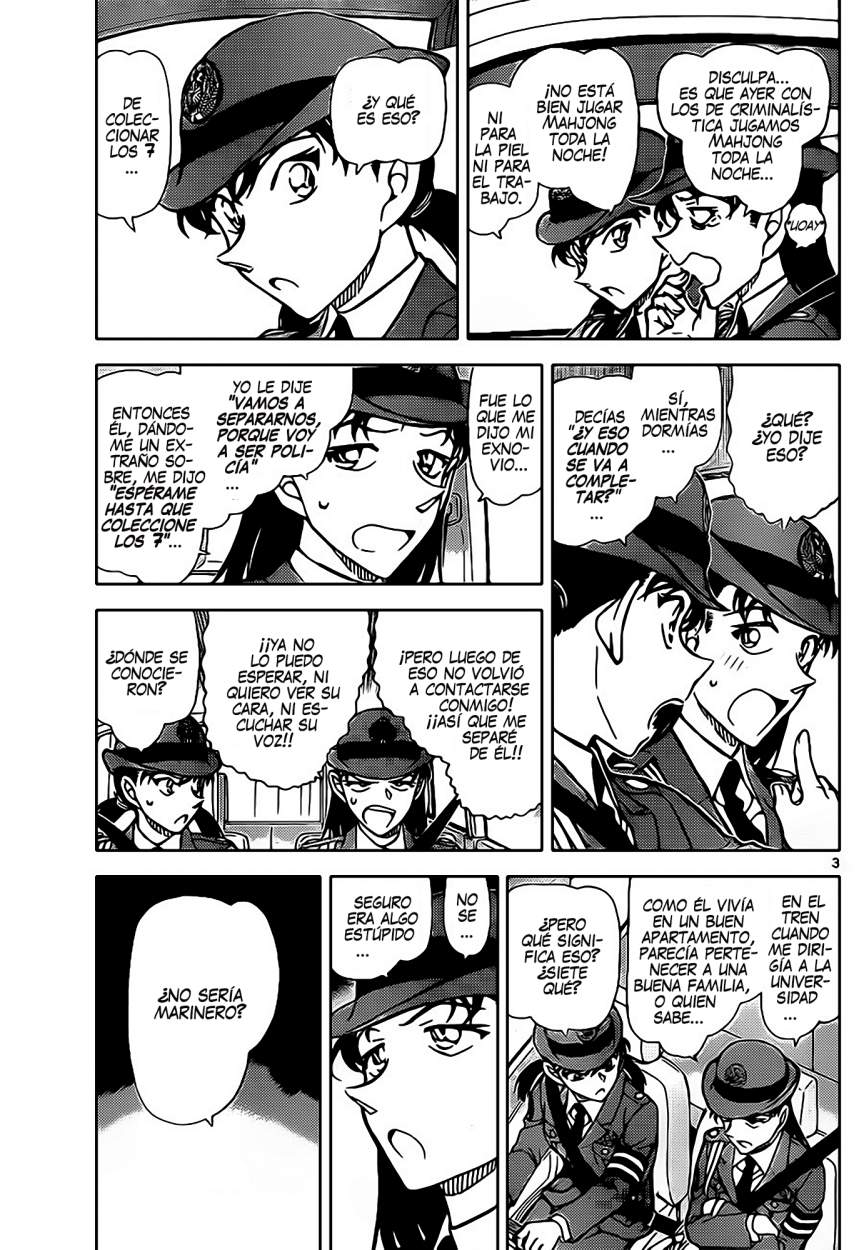 Detective Conan Capitulo 847: Hasta que coleccione los 7 página 4