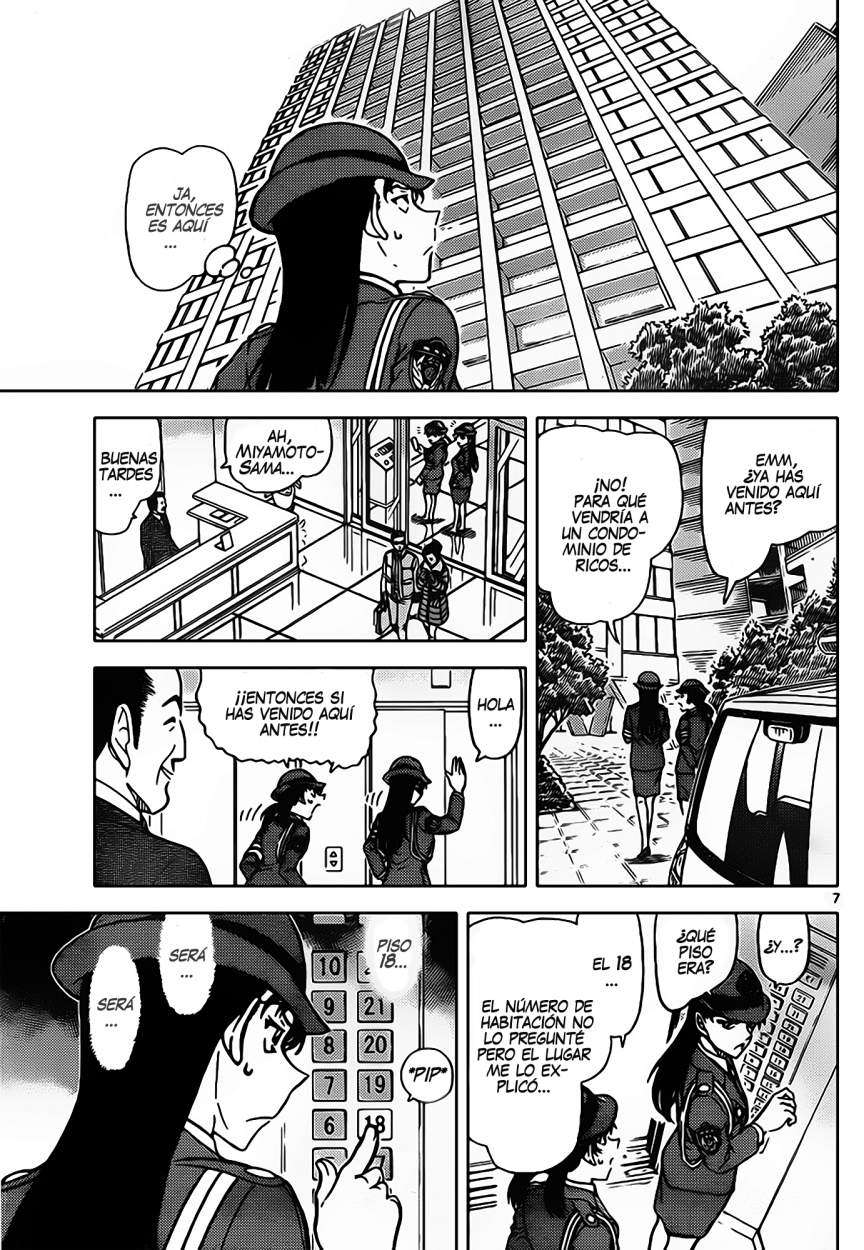 Detective Conan Capitulo 847: Hasta que coleccione los 7 página 8