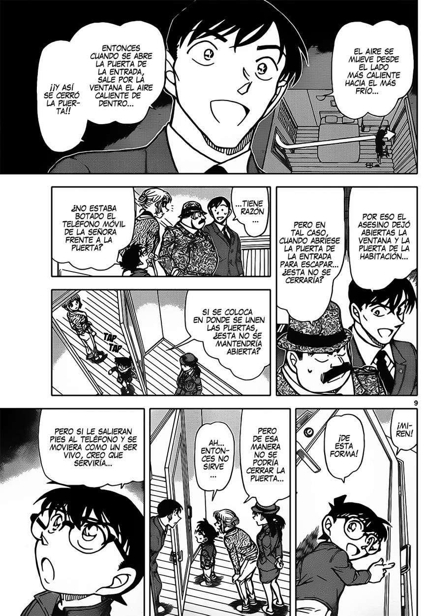 Detective Conan Capitulo 849: La mano adecuada del Taikō página 10