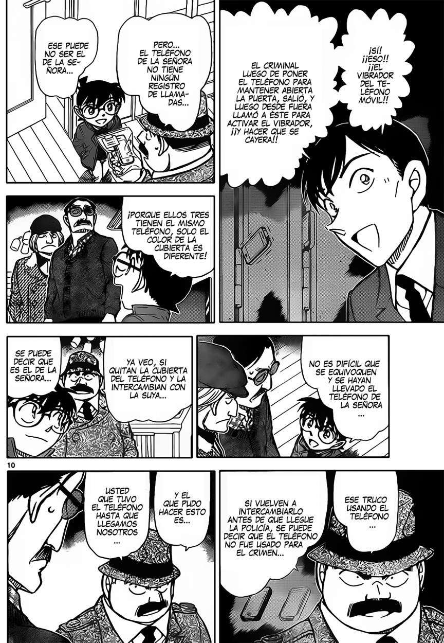 Detective Conan Capitulo 849: La mano adecuada del Taikō página 11