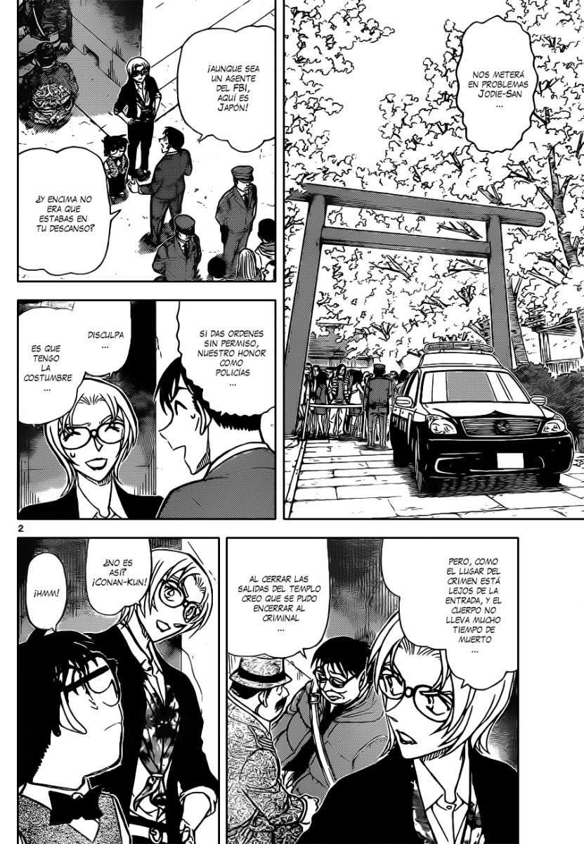 Detective Conan Capitulo 851: Los recuerdos de Jodie página 3