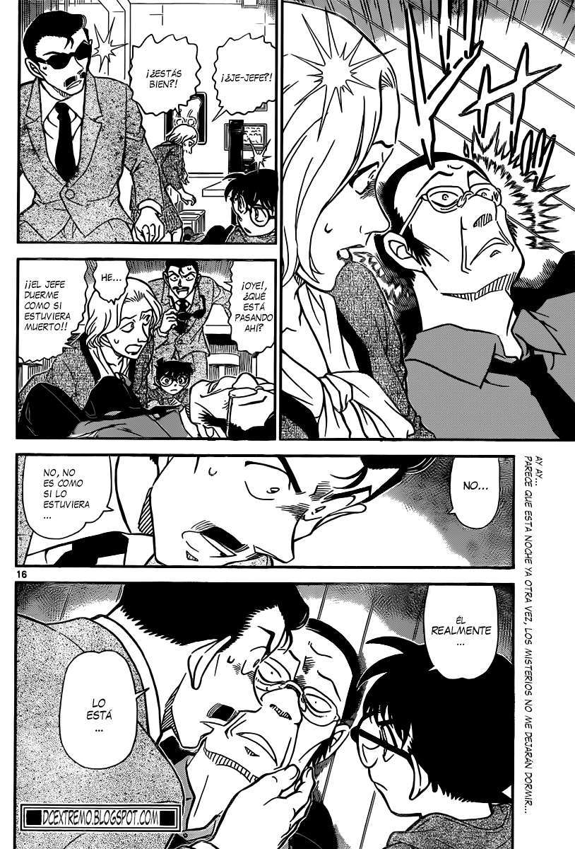 Detective Conan Capitulo 853: Un detective se encuentra con un caso en un bar página 17