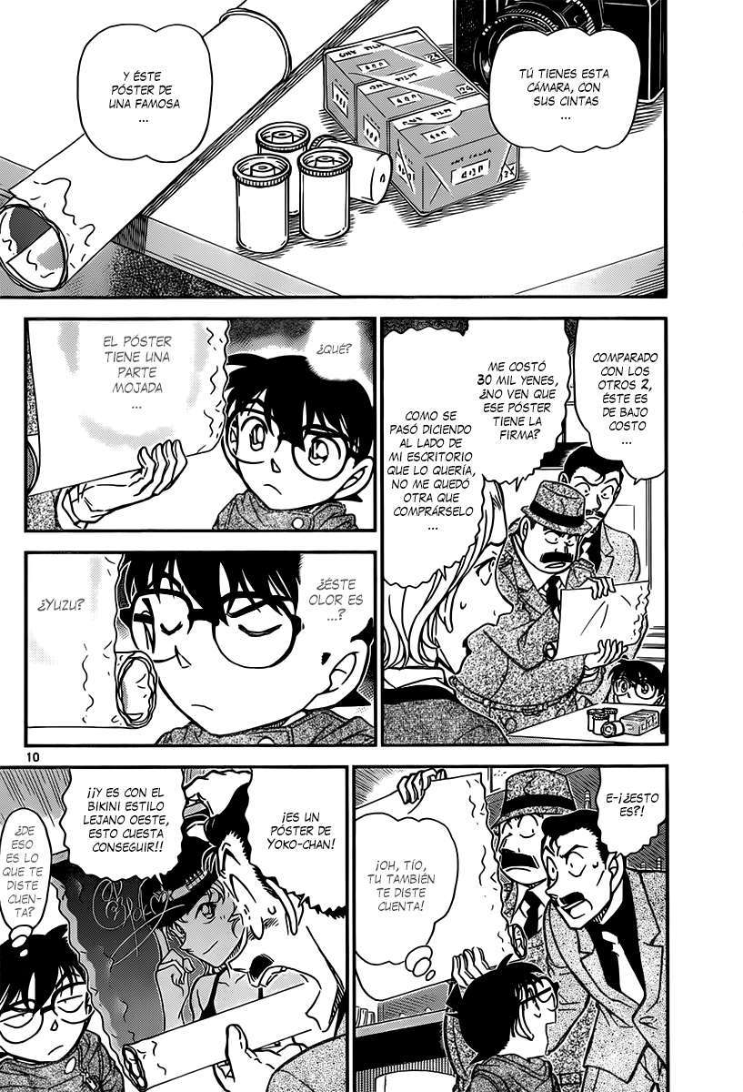 Detective Conan Capitulo 854: Un detective deduce un caso en un bar página 11
