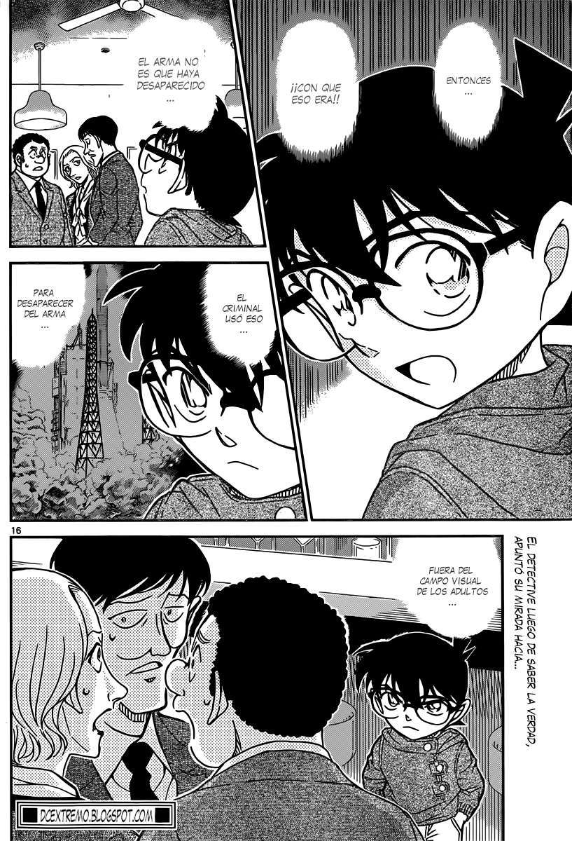 Detective Conan Capitulo 854: Un detective deduce un caso en un bar página 17