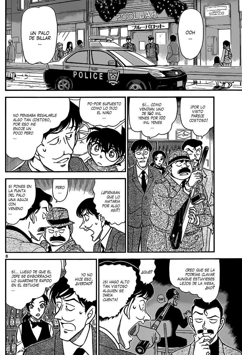 Detective Conan Capitulo 854: Un detective deduce un caso en un bar página 9
