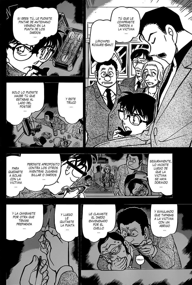 Detective Conan Capitulo 855: Un detective resuelve un caso en un bar página 11