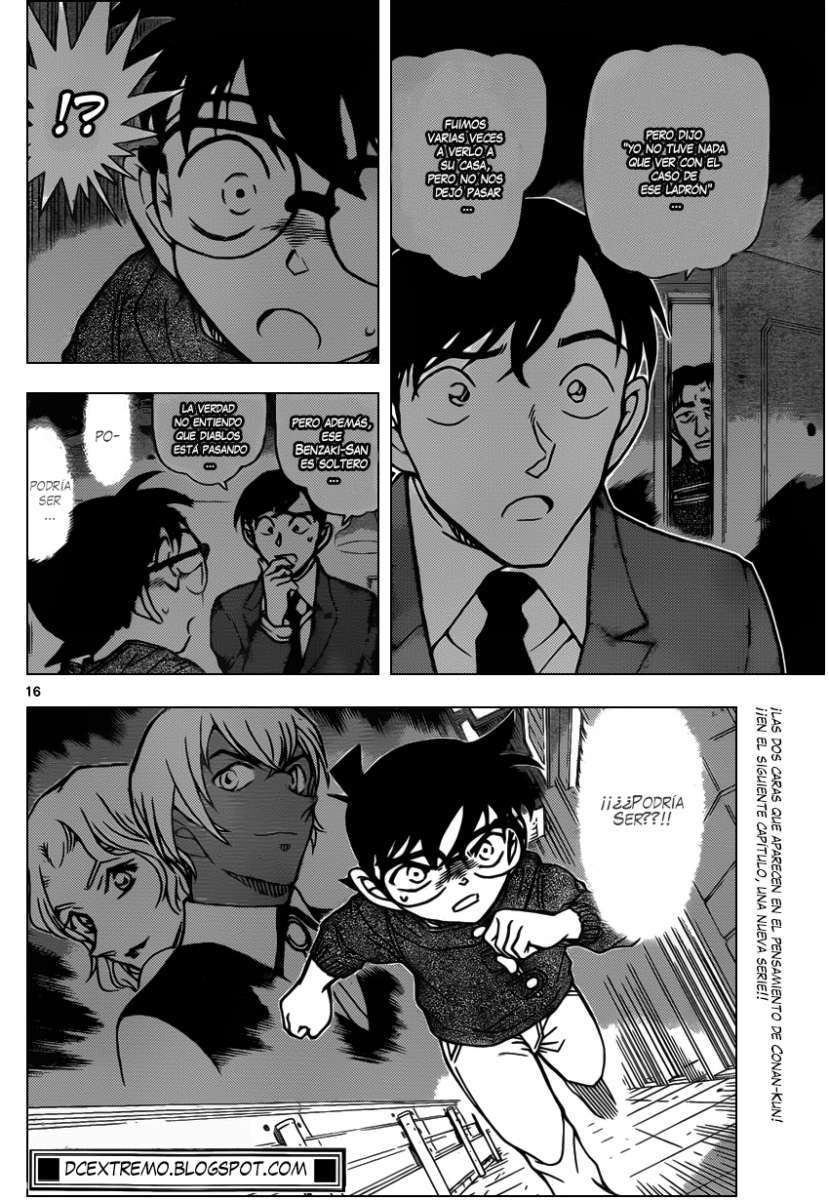 Detective Conan Capitulo 855: Un detective resuelve un caso en un bar página 17