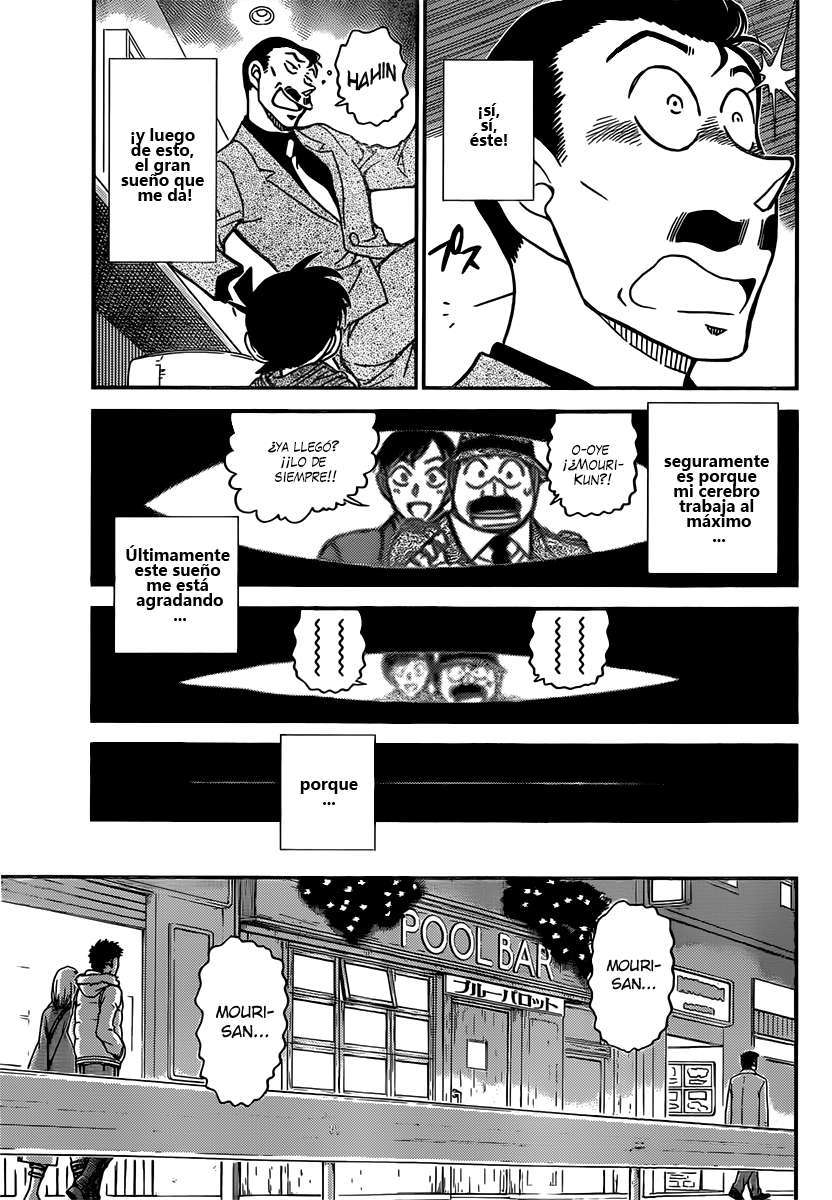 Detective Conan Capitulo 855: Un detective resuelve un caso en un bar página 6
