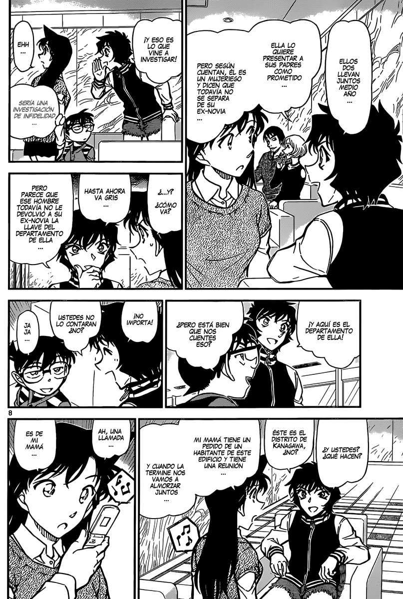Detective Conan Capitulo 856: Investigación sobre infidelidad página 10