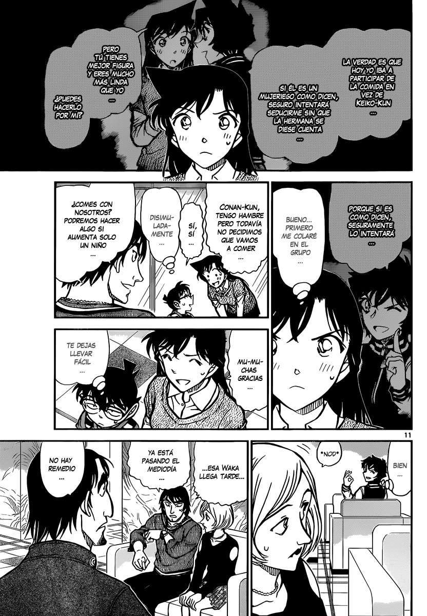 Detective Conan Capitulo 856: Investigación sobre infidelidad página 13