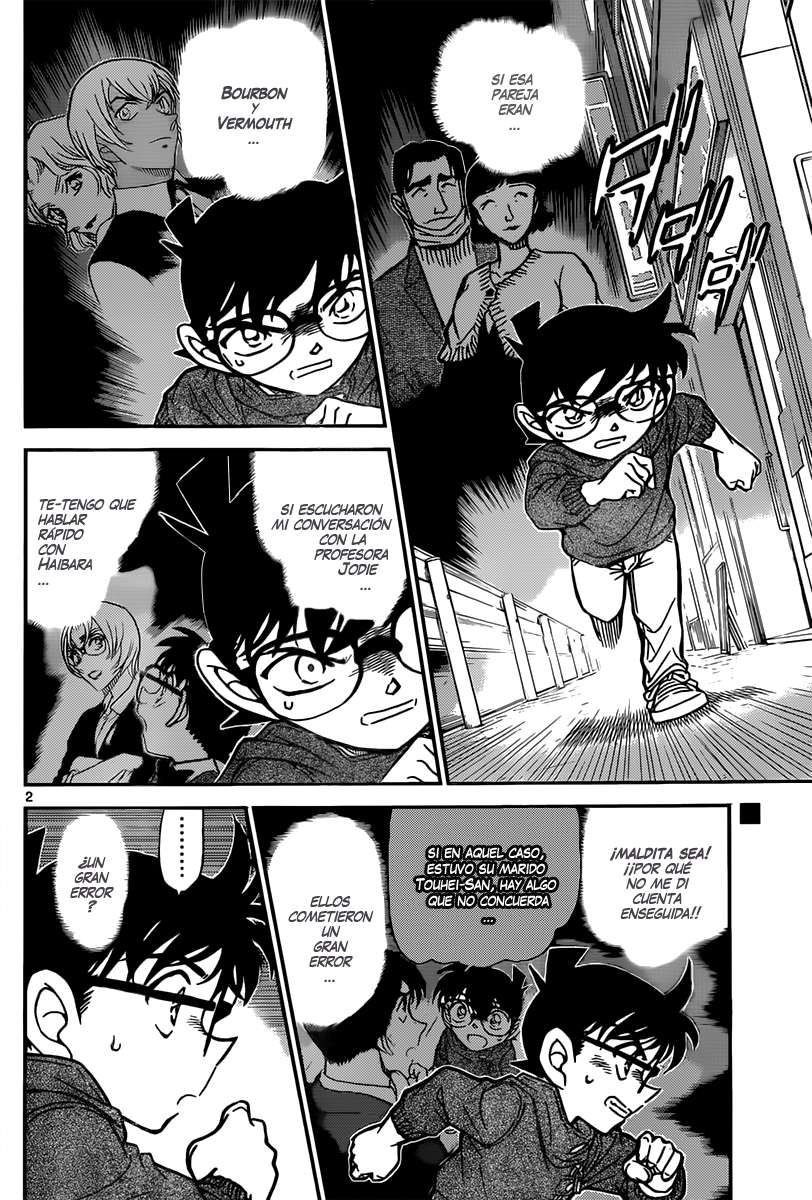 Detective Conan Capitulo 856: Investigación sobre infidelidad página 4