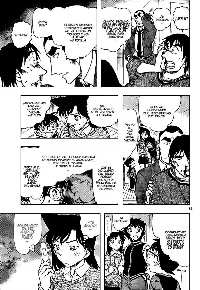 Detective Conan Capitulo 858: Una problemática deducción página 16