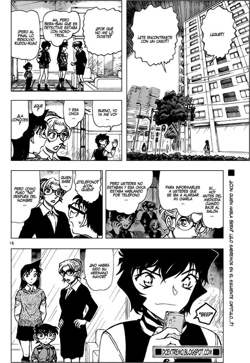 Detective Conan Capitulo 858: Una problemática deducción página 17