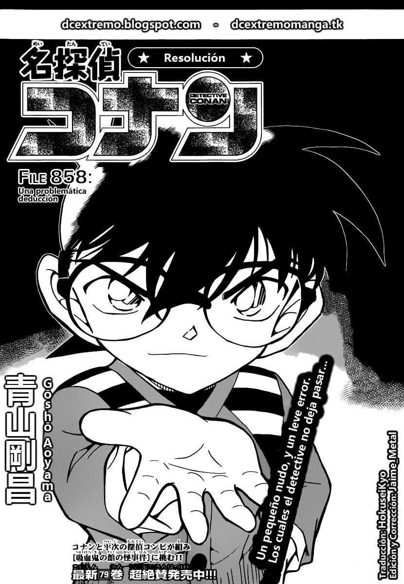 Detective Conan Capitulo 858: Una problemática deducción página 2
