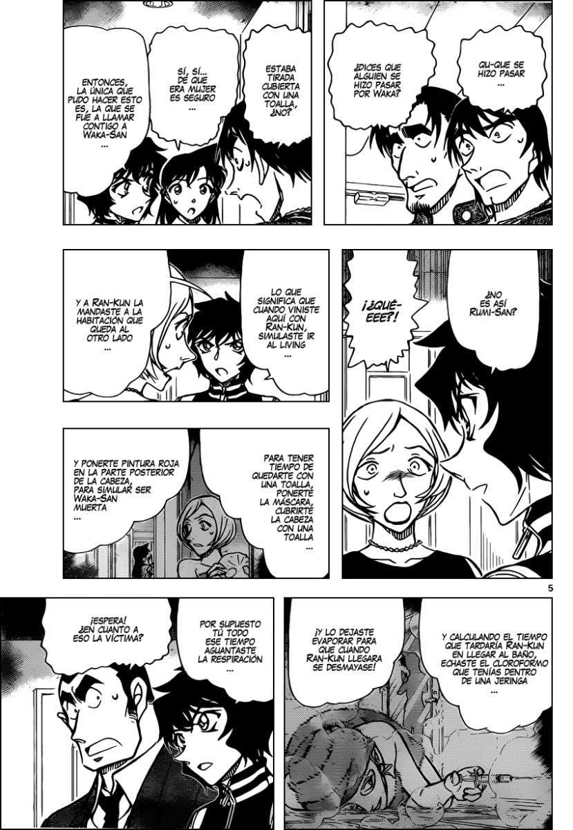Detective Conan Capitulo 858: Una problemática deducción página 6
