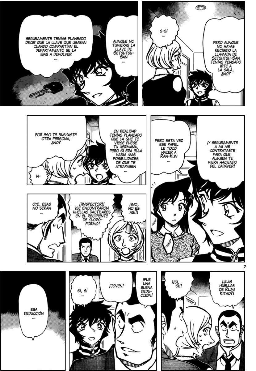 Detective Conan Capitulo 858: Una problemática deducción página 8
