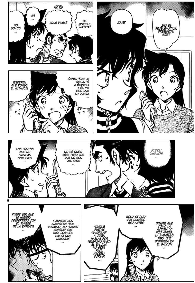 Detective Conan Capitulo 858: Una problemática deducción página 9