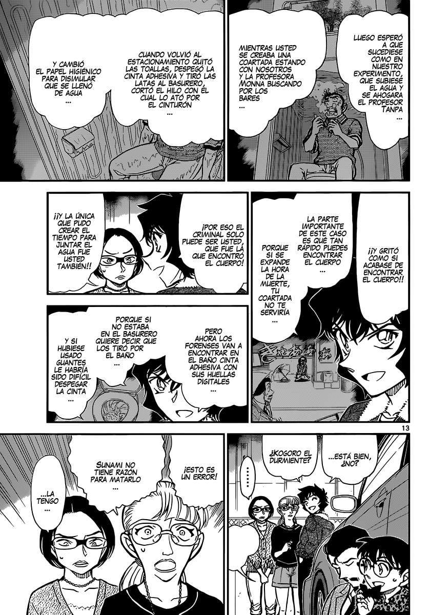 Detective Conan Capitulo 861: Al igual que la magia página 14