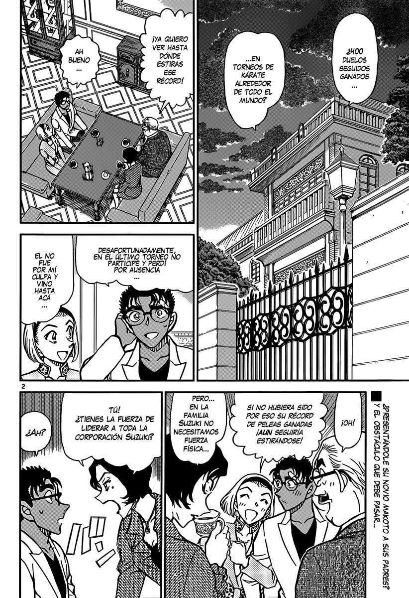 Detective Conan Capitulo 862: Muro de Hierro página 3