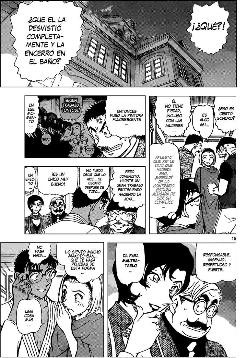 Detective Conan Capitulo 864: Chicos y Chicas página 16